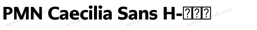 PMN Caecilia Sans H字体转换 PMN Caecilia Sans H字体转换